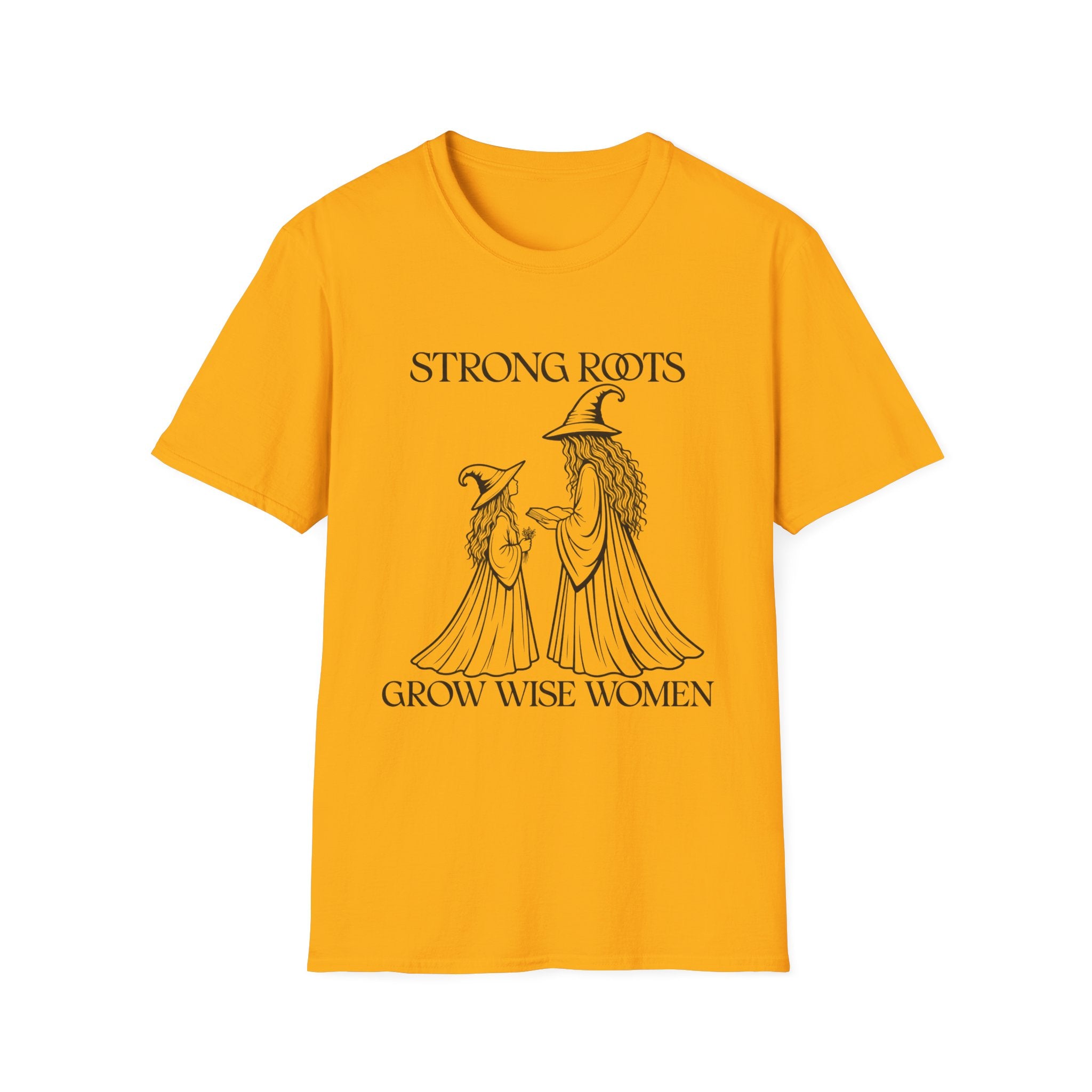 Strong Roots Grow Wise Women T-Shirt | Witchy Mother Daughter Graphic Tee