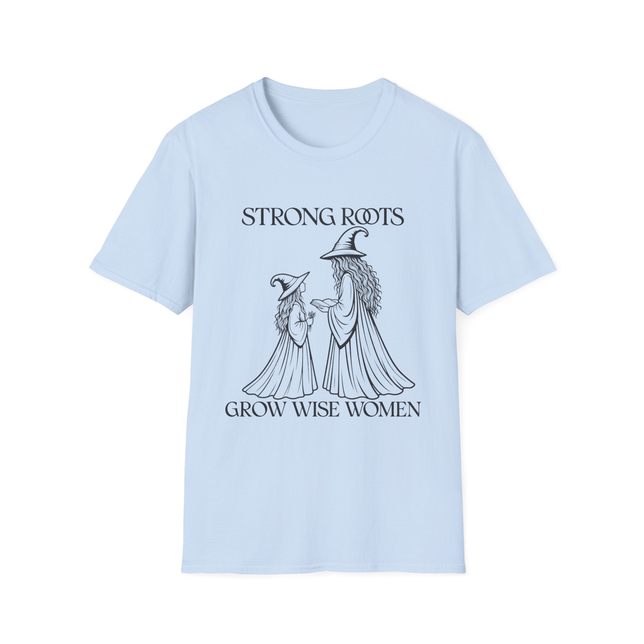 Strong Roots Grow Wise Women T-Shirt | Witchy Mother Daughter Graphic Tee
