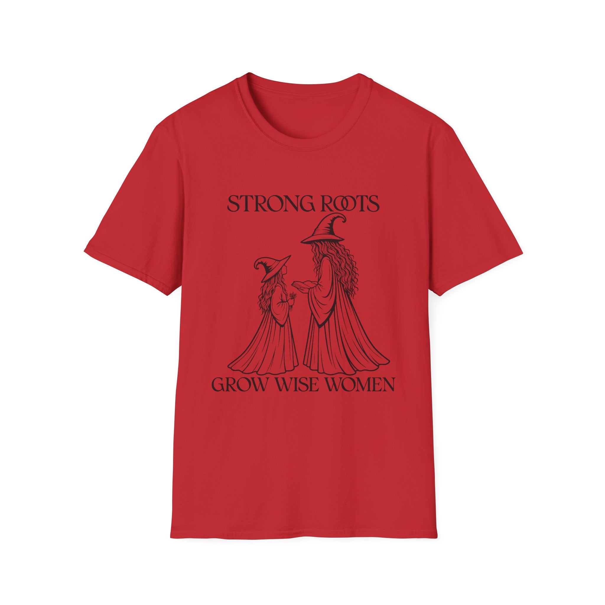 Strong Roots Grow Wise Women T-Shirt | Witchy Mother Daughter Graphic Tee