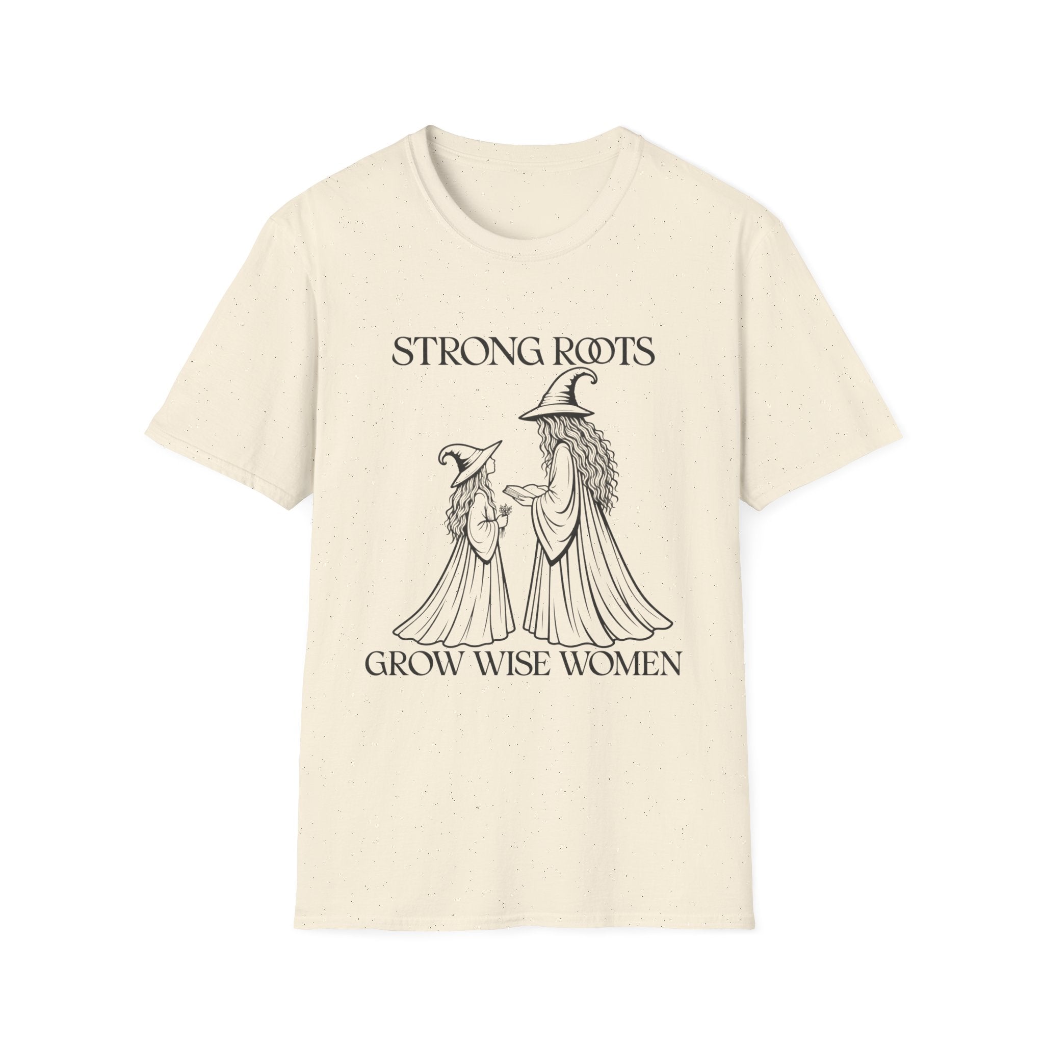 Strong Roots Grow Wise Women T-Shirt | Witchy Mother Daughter Graphic Tee