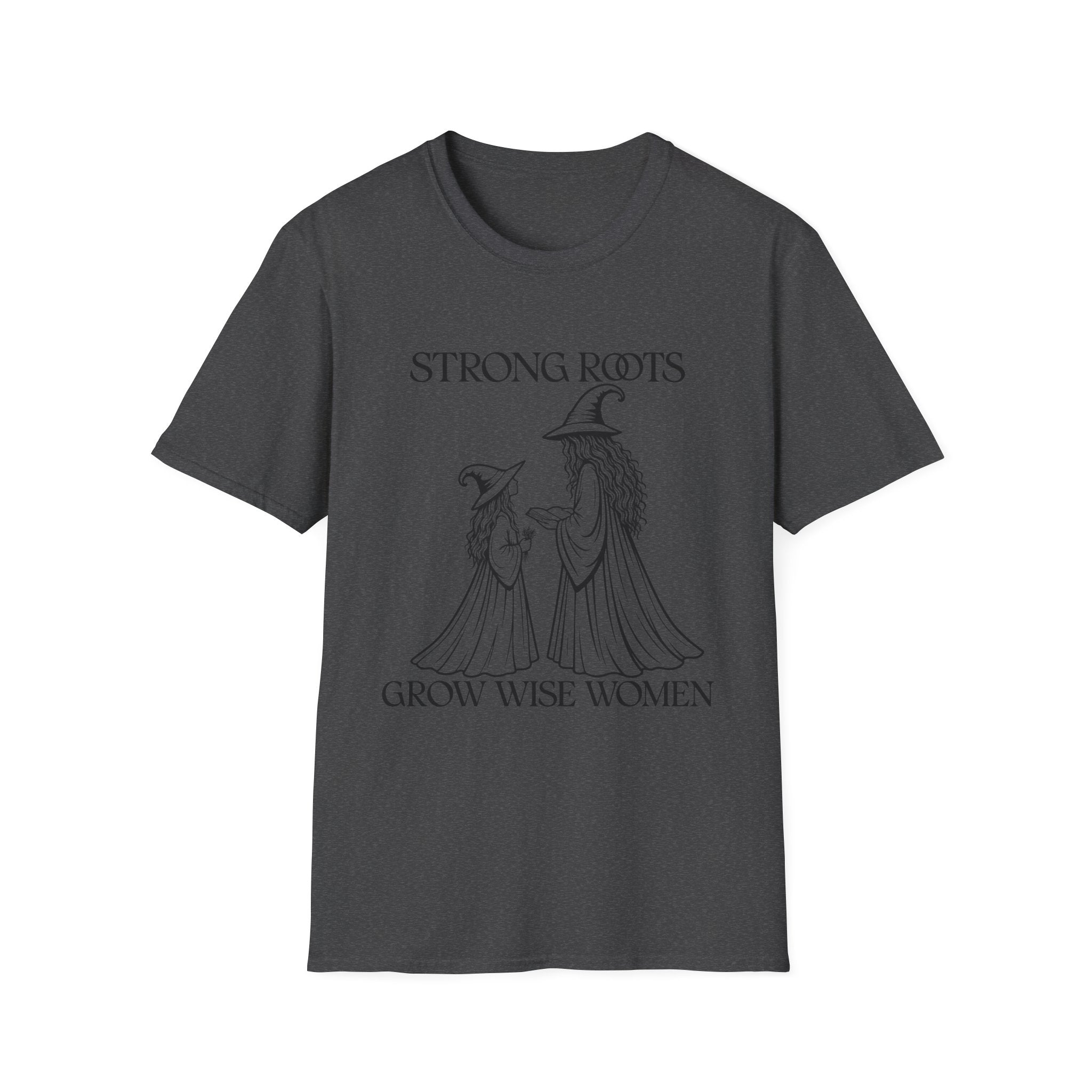Strong Roots Grow Wise Women T-Shirt | Witchy Mother Daughter Graphic Tee