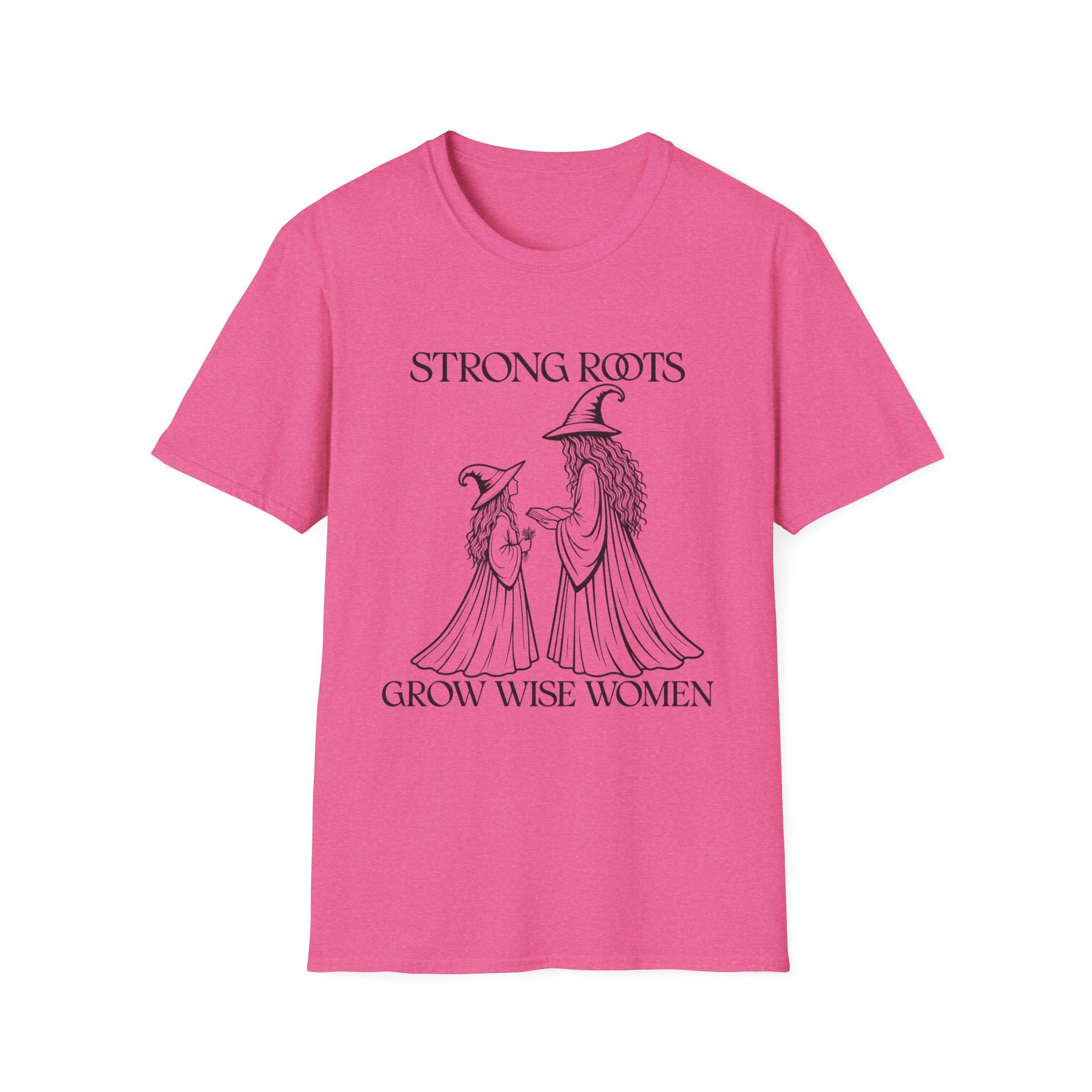 Strong Roots Grow Wise Women T-Shirt | Witchy Mother Daughter Graphic Tee