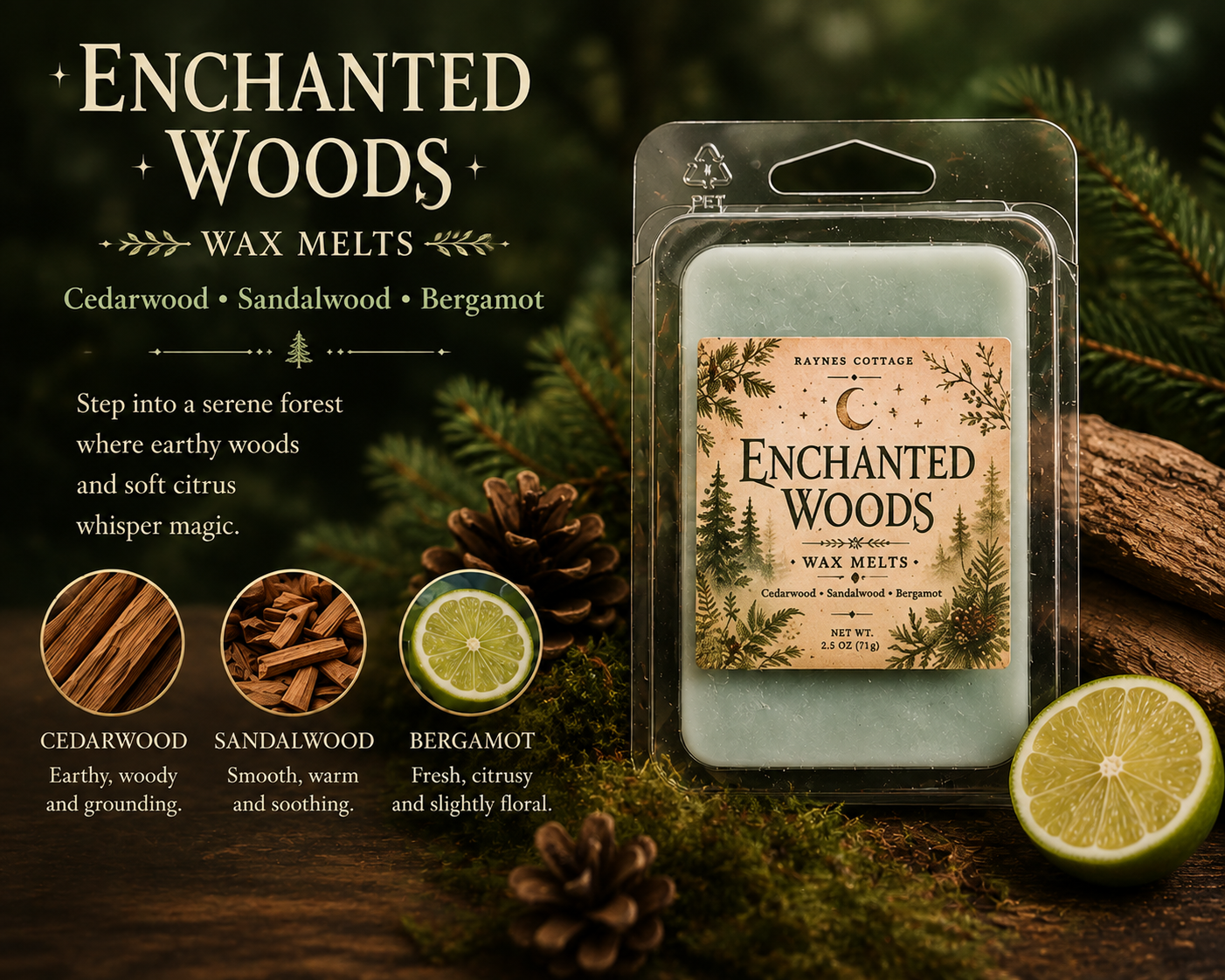 Enchanted Forest Wax Melts