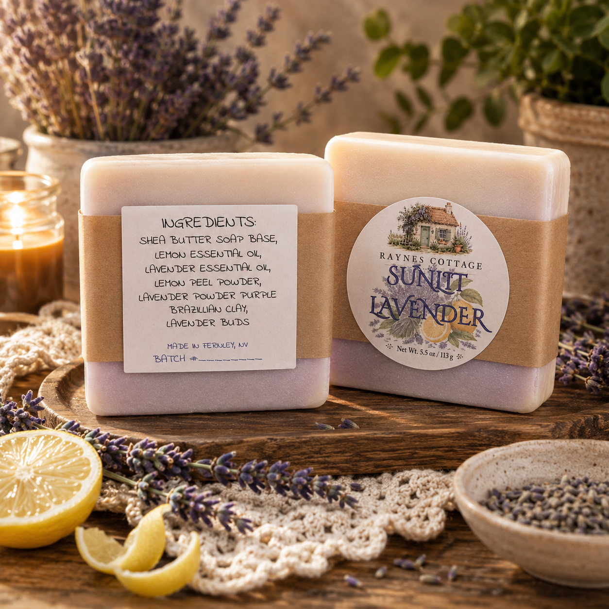 Sunlit Lavender Soap