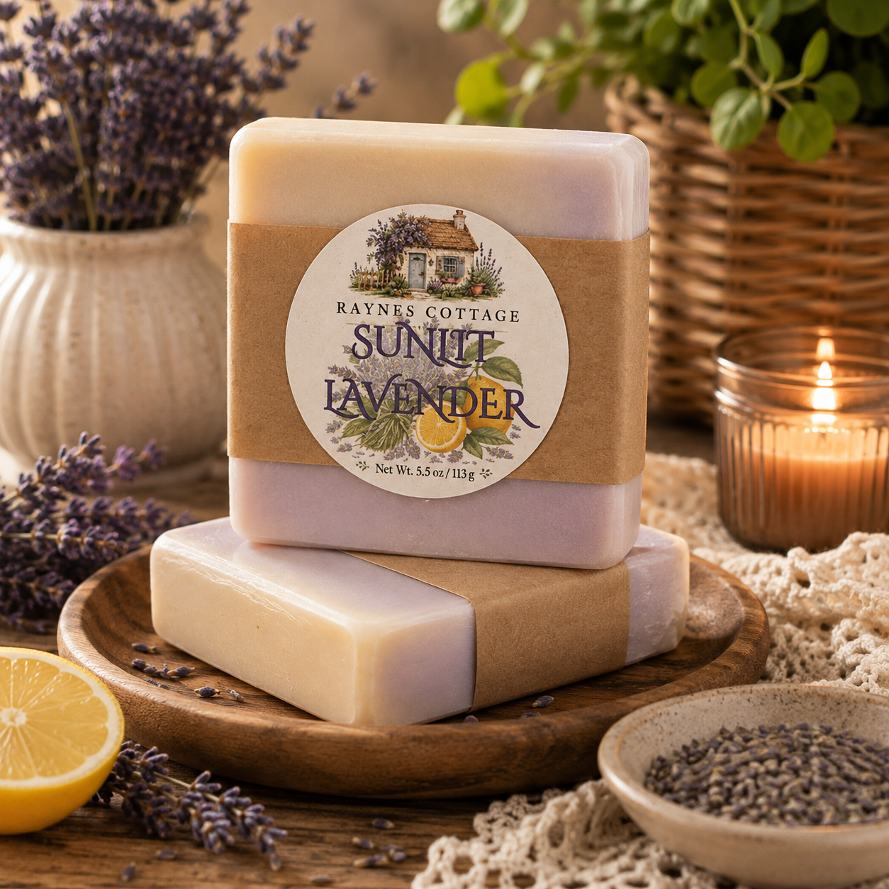 Sunlit Lavender Soap