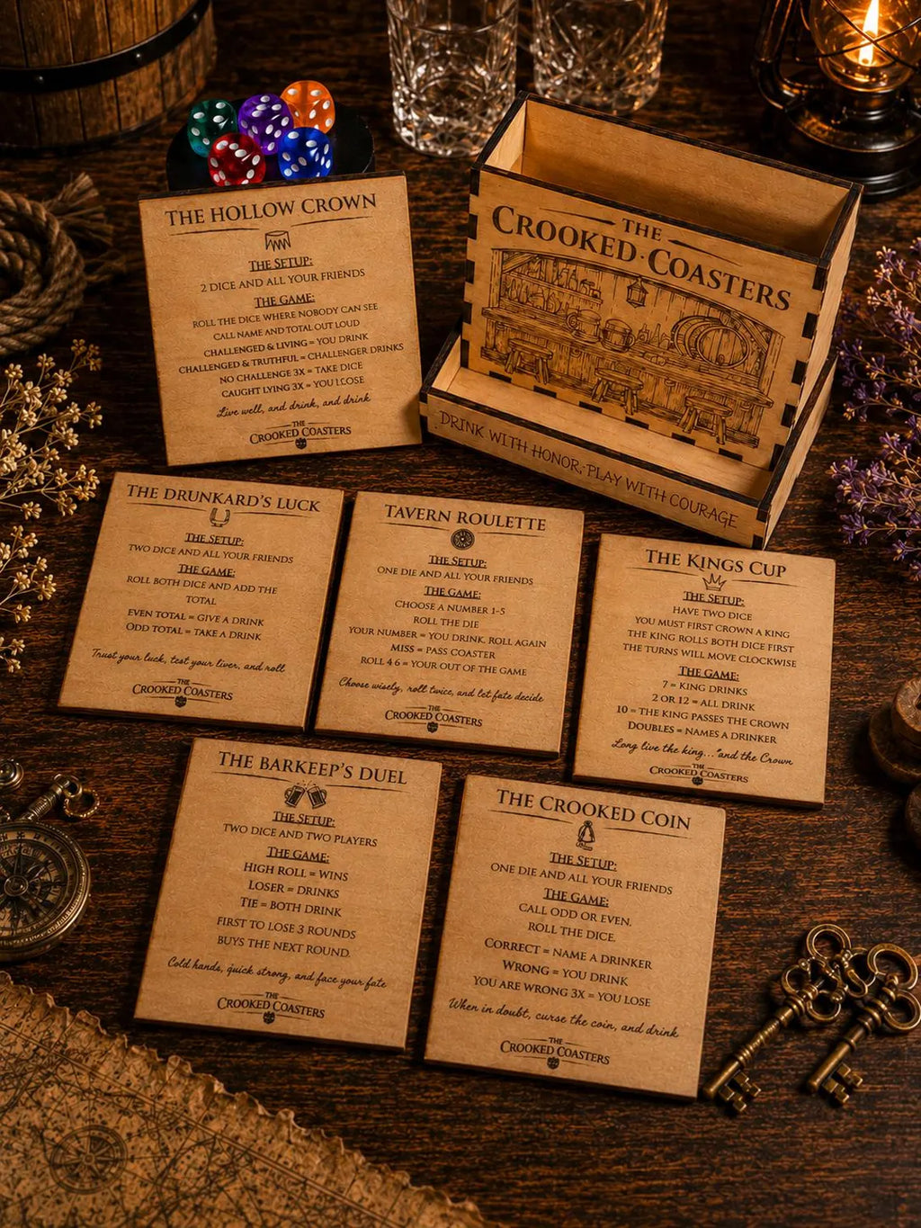 Crooked Coasters